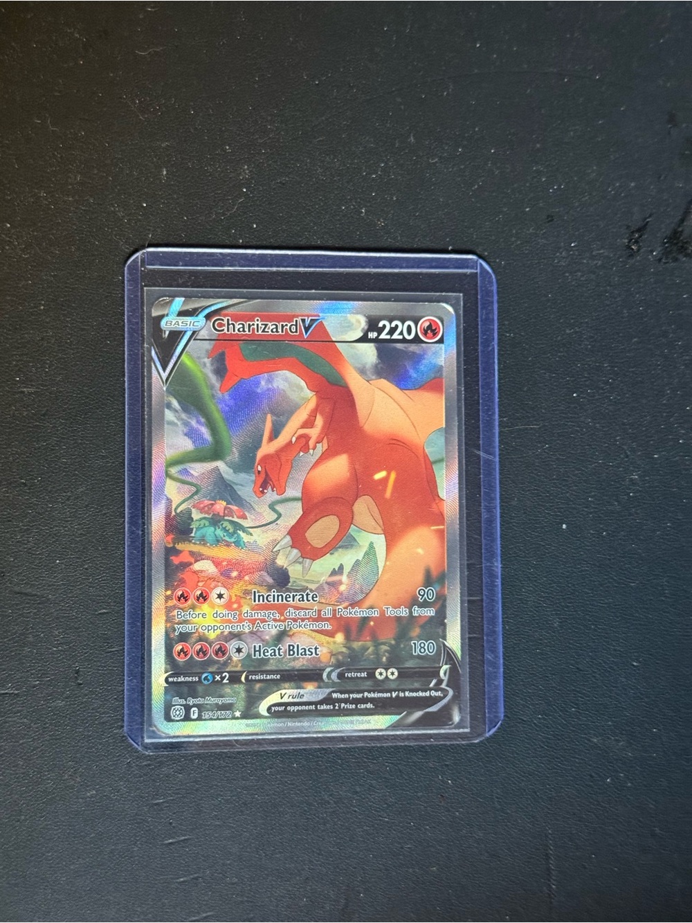 Charizard V (Alternate Full Art) 154/172 Swsh09: Brilliant Stars Holo